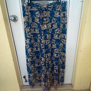❌SOLD❌JOHNNY WAS- FLOWY FLORAL PRINT PANT